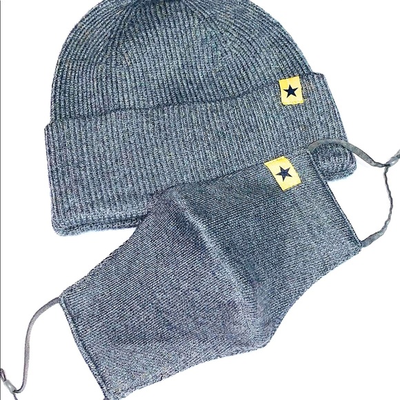 Knit Hat and Mask Set - Picture 2 of 3